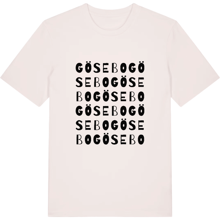 Gösebo ordlek t-shirt – t-shirt från PinShirt