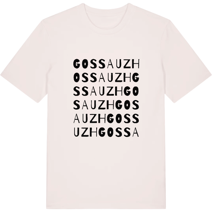 Gossau ZH ordlek t-shirt – t-shirt från PinShirt