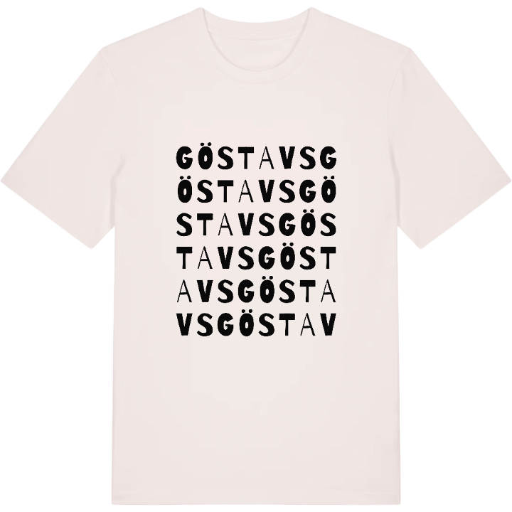 Göstavs ordlek t-shirt – t-shirt från PinShirt