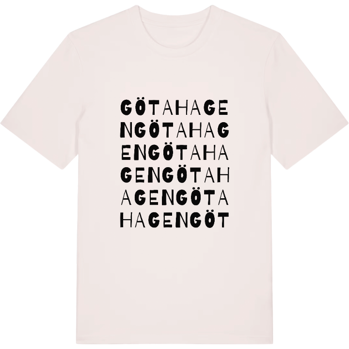 Götahagen ordlek t-shirt – t-shirt från PinShirt