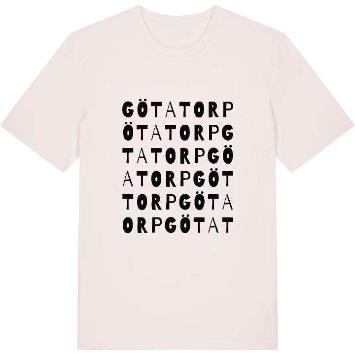 Götatorp ordlek t-shirt – t-shirt från PinShirt