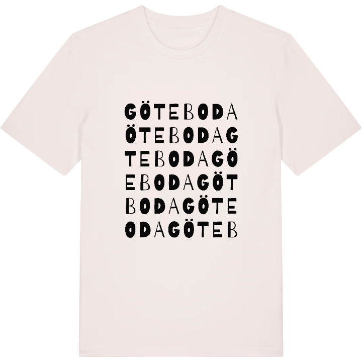 Göteboda ordlek t-shirt – t-shirt från PinShirt