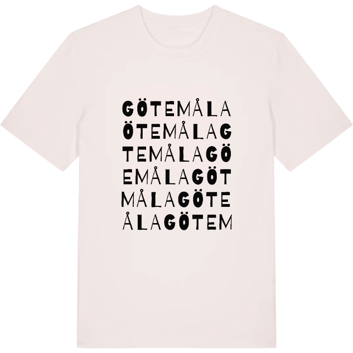Götemåla ordlek t-shirt – t-shirt från PinShirt