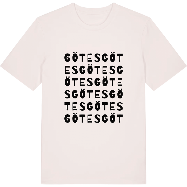 Götes ordlek t-shirt – t-shirt från PinShirt