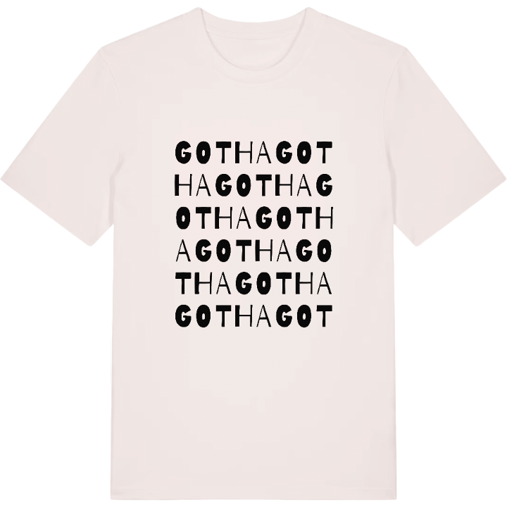 Gotha ordlek t-shirt – t-shirt från PinShirt
