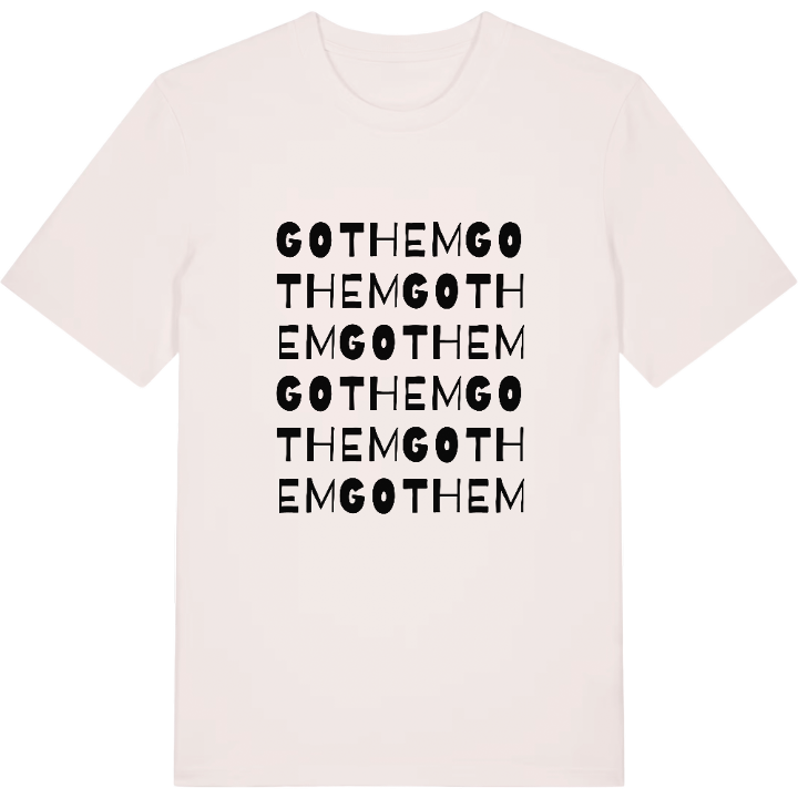 Gothem ordlek t-shirt – t-shirt från PinShirt