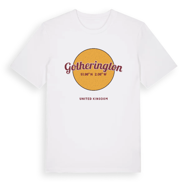 Gotherington cirkel t-shirt – t-shirt från PinShirt