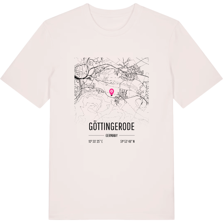 Göttingerode karta t-shirt – t-shirt från PinShirt
