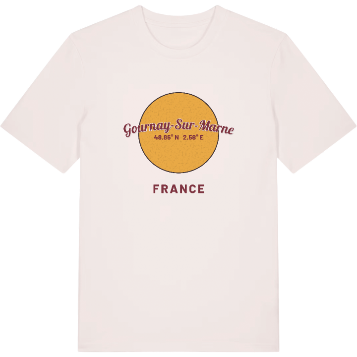 Gournay-sur-Marne cirkel t-shirt – t-shirt från PinShirt