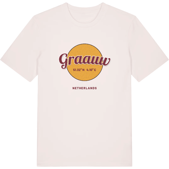 Graauw cirkel t-shirt – t-shirt från PinShirt