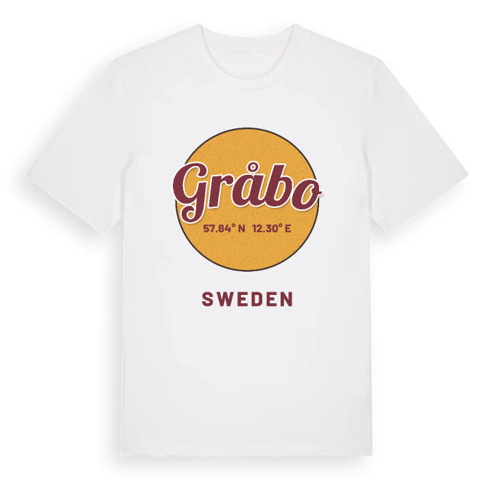 Gråbo cirkel t-shirt – t-shirt från PinShirt