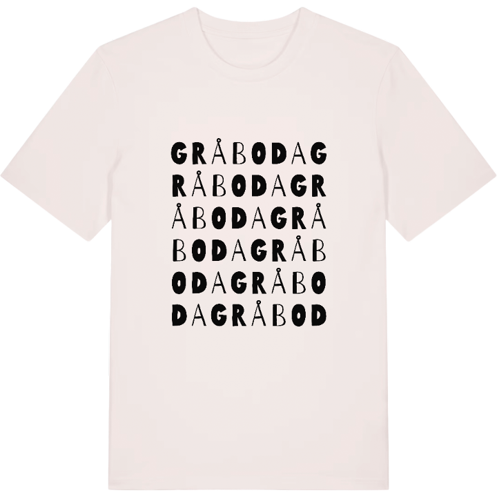 Gråboda ordlek t-shirt – t-shirt från PinShirt
