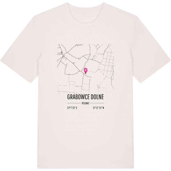 Grabowce Dolne karta t-shirt – t-shirt från PinShirt
