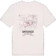 Grad Goražde karta t-shirt