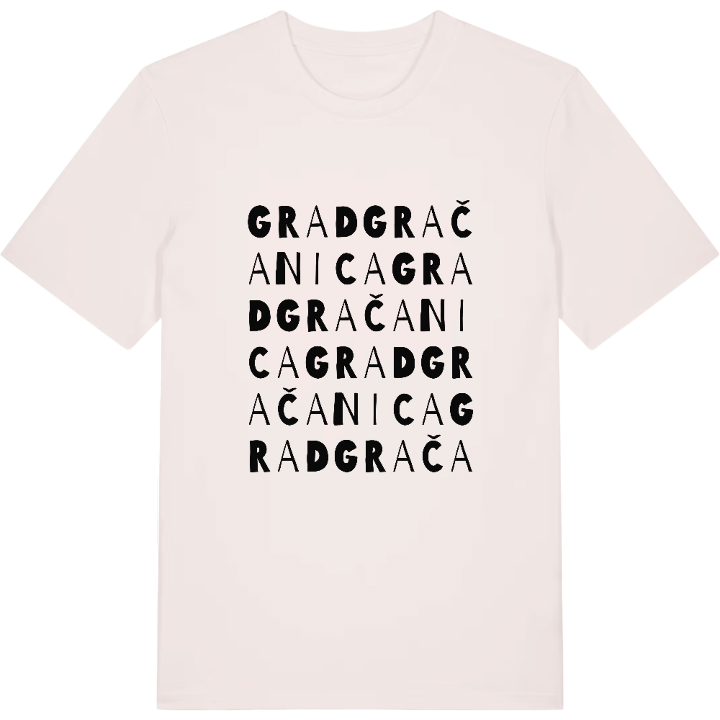 Grad Gračanica ordlek t-shirt – t-shirt från PinShirt