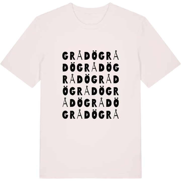 Grådö ordlek t-shirt – t-shirt från PinShirt