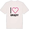 Jag älskar Grądy t-shirt stort tryck