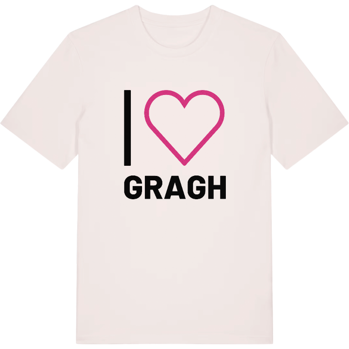 Jag älskar Gragh t-shirt stort tryck – t-shirt från PinShirt