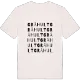 Gråhult ordlek t-shirt