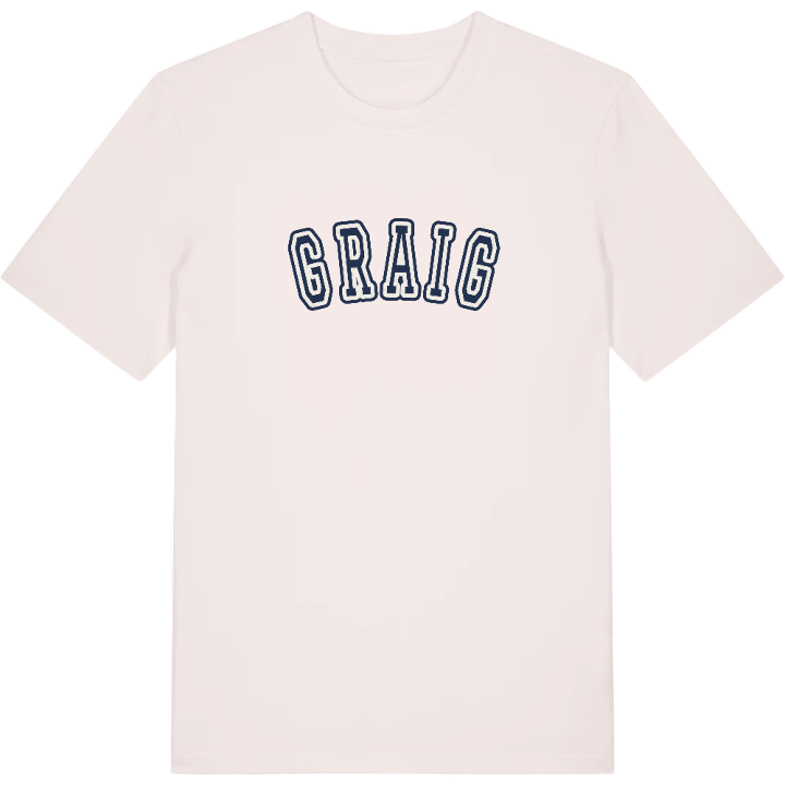 Graig college t-shirt – t-shirt från PinShirt