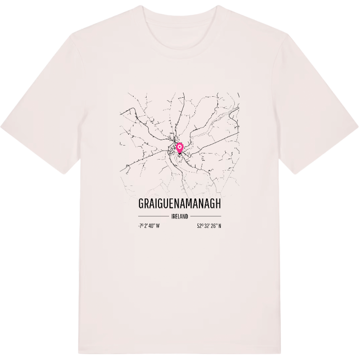 Graiguenamanagh karta t-shirt – t-shirt från PinShirt