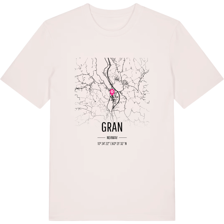 Gran karta t-shirt – t-shirt från PinShirt