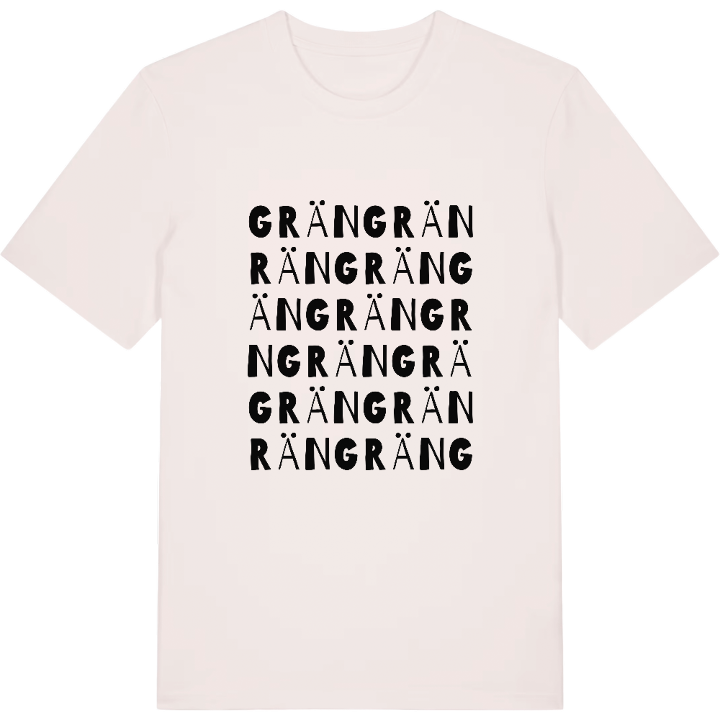 Grän ordlek t-shirt – t-shirt från PinShirt