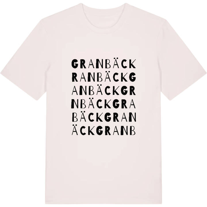 Granbäck ordlek t-shirt – t-shirt från PinShirt