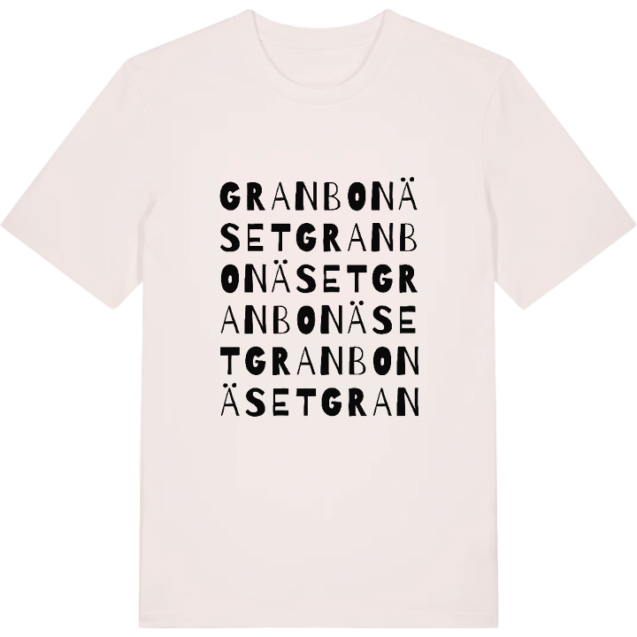 Granbonäset ordlek t-shirt – t-shirt från PinShirt