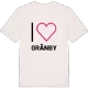 Jag älskar Gränby t-shirt stort tryck