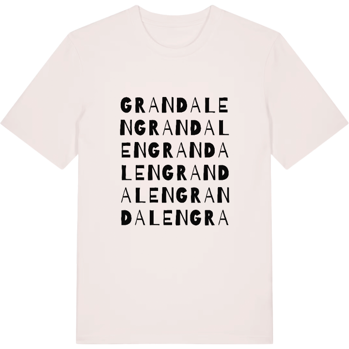 Grandalen ordlek t-shirt – t-shirt från PinShirt