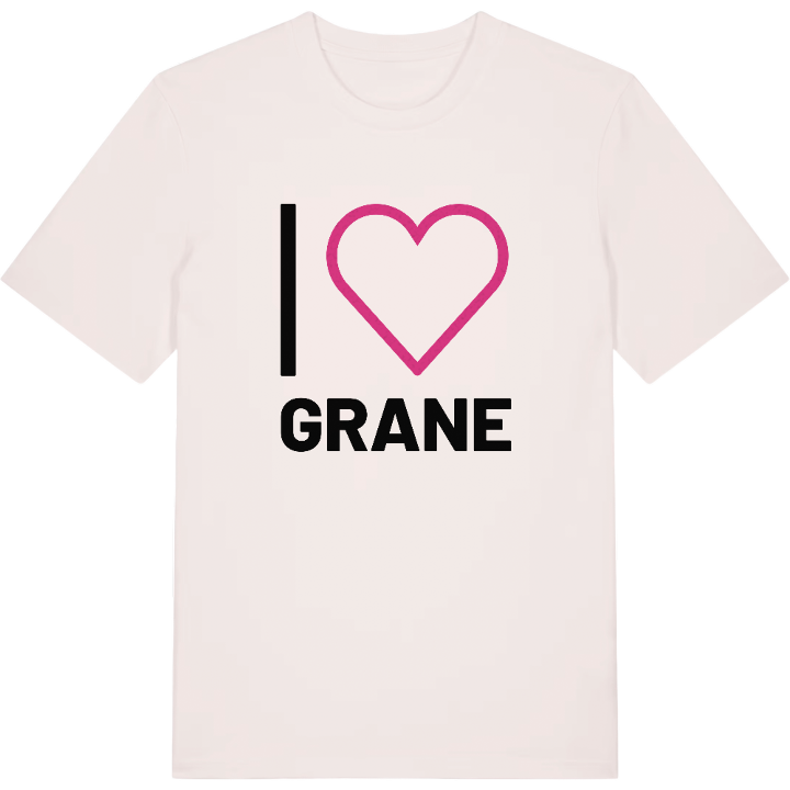 Jag älskar Grane t-shirt stort tryck – t-shirt från PinShirt