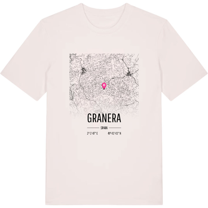 Granera karta t-shirt – t-shirt från PinShirt