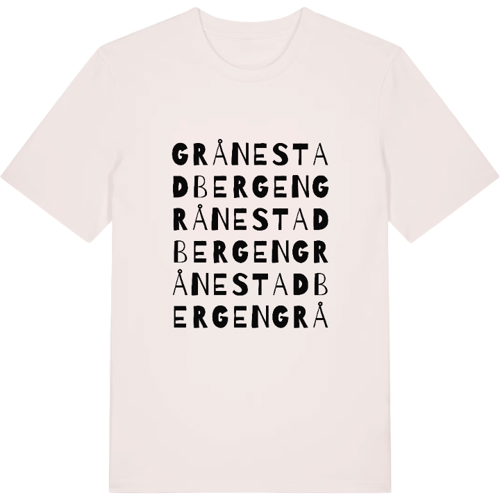 Grånestadbergen ordlek t-shirt – t-shirt från PinShirt