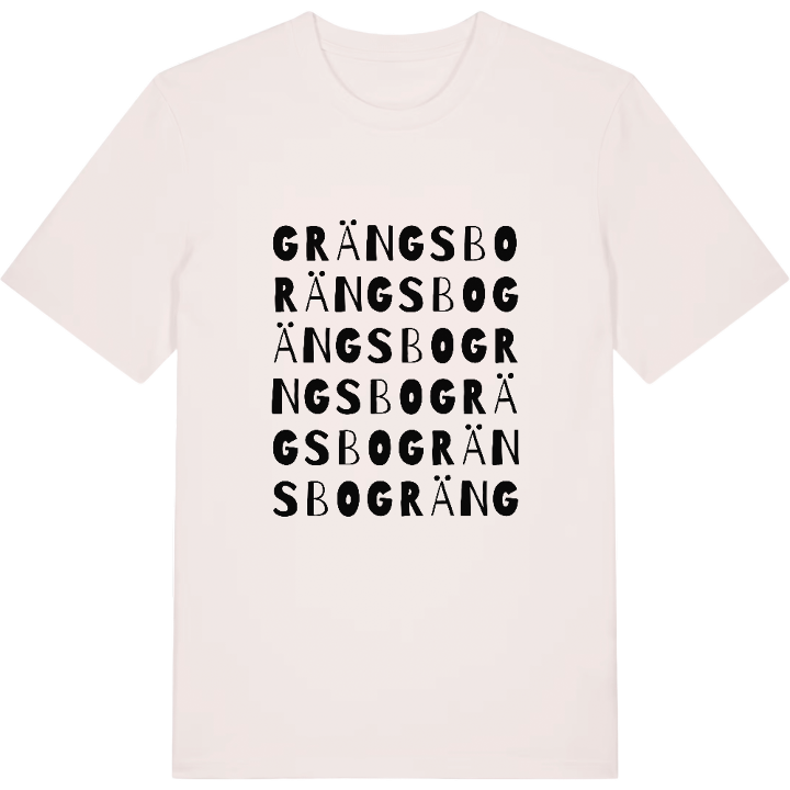 Grängsbo ordlek t-shirt – t-shirt från PinShirt