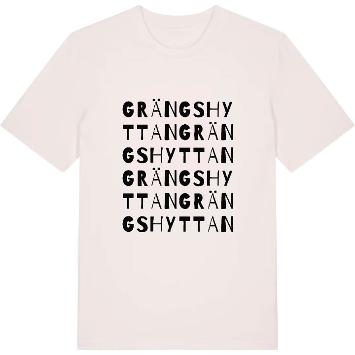 Grängshyttan ordlek t-shirt – t-shirt från PinShirt