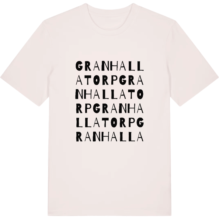 Granhallatorp ordlek t-shirt – t-shirt från PinShirt