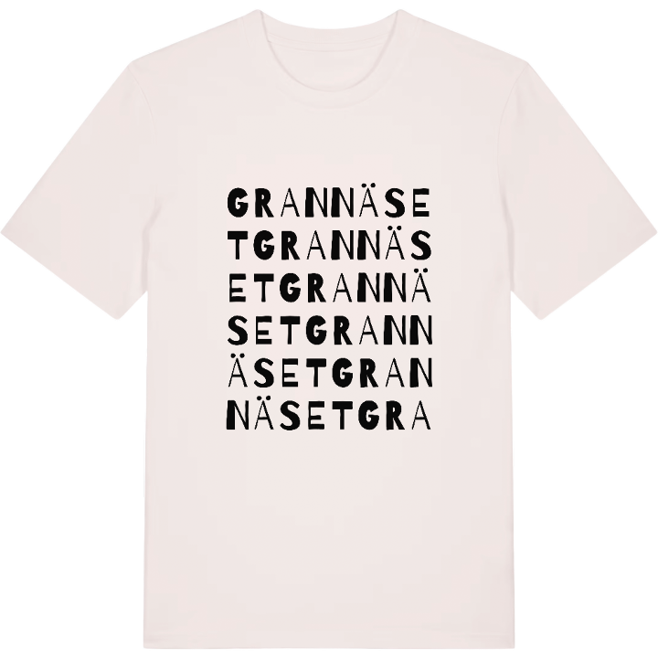 Grannäset ordlek t-shirt – t-shirt från PinShirt