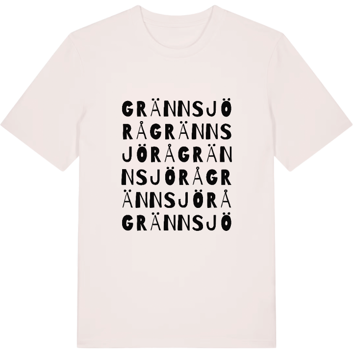 Grännsjörå ordlek t-shirt – t-shirt från PinShirt