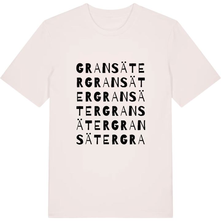Gransäter ordlek t-shirt – t-shirt från PinShirt