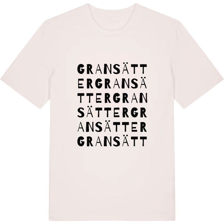 Gransätter ordlek t-shirt – t-shirt från PinShirt