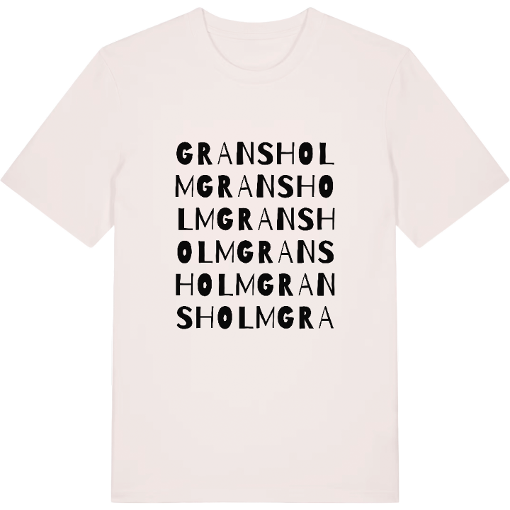 Gransholm ordlek t-shirt – t-shirt från PinShirt