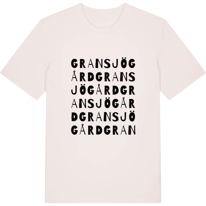 Gransjö gård ordlek t-shirt – t-shirt från PinShirt