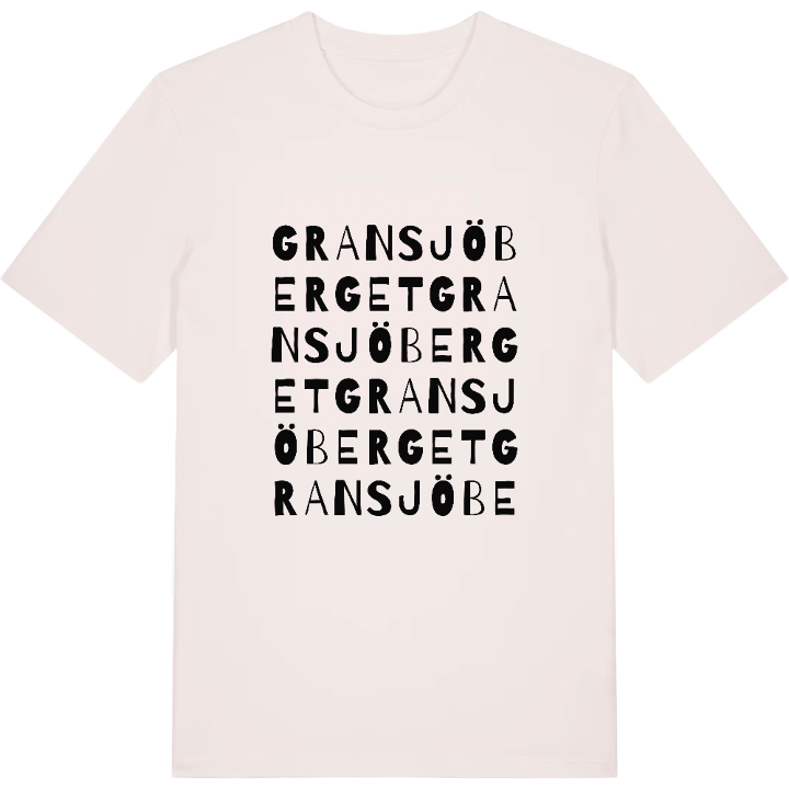 Gransjöberget ordlek t-shirt – t-shirt från PinShirt