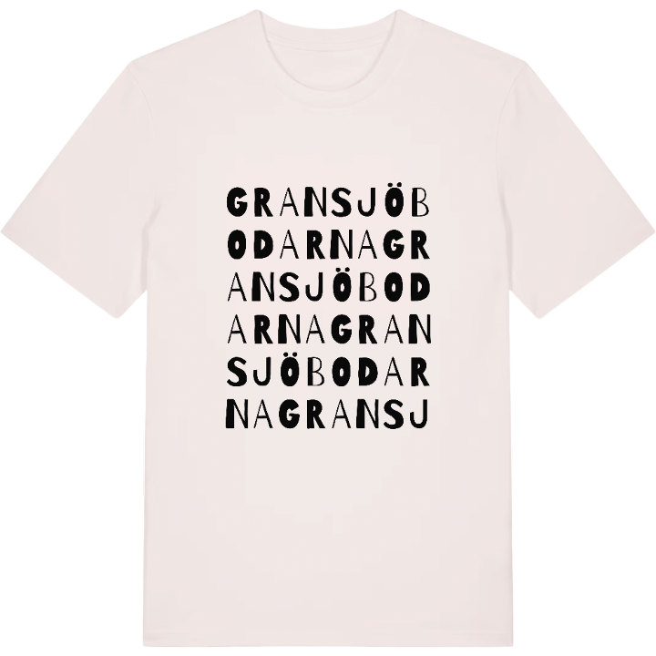 Gransjöbodarna ordlek t-shirt – t-shirt från PinShirt