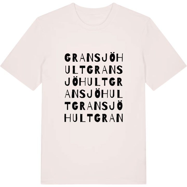 Gransjöhult ordlek t-shirt – t-shirt från PinShirt