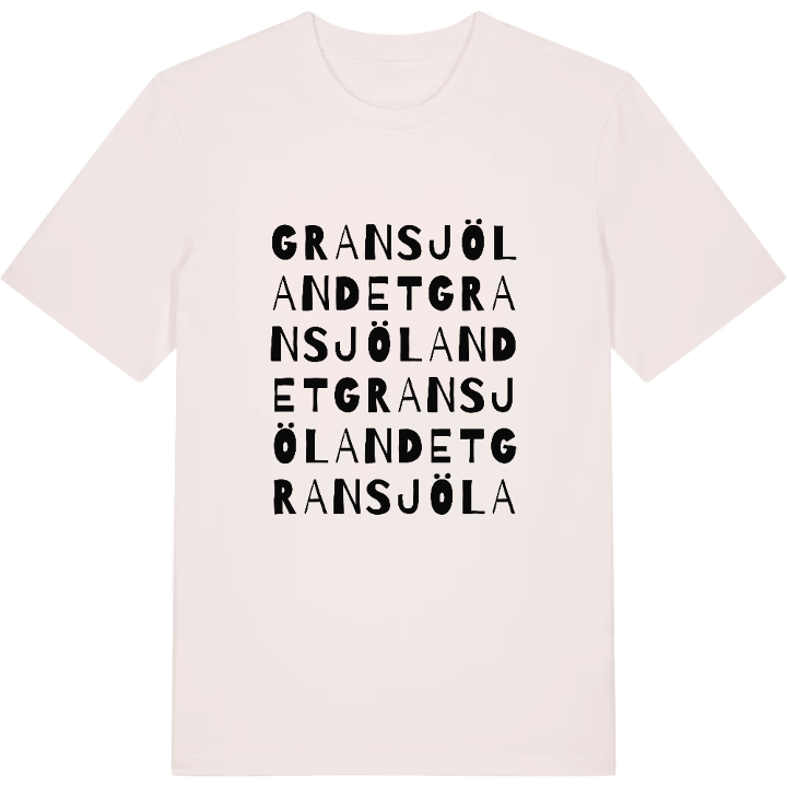 Gransjölandet ordlek t-shirt – t-shirt från PinShirt