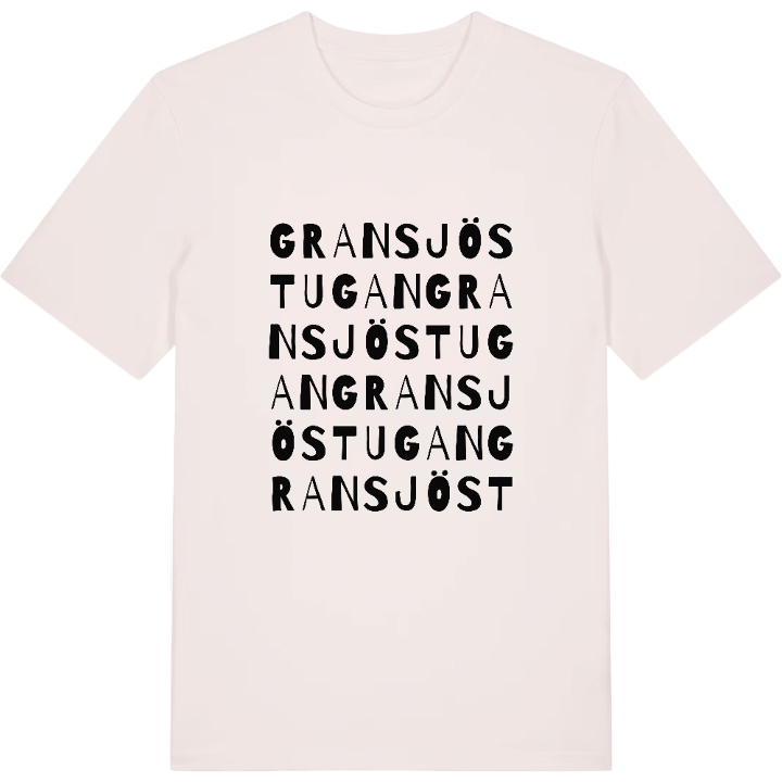 Gransjöstugan ordlek t-shirt – t-shirt från PinShirt