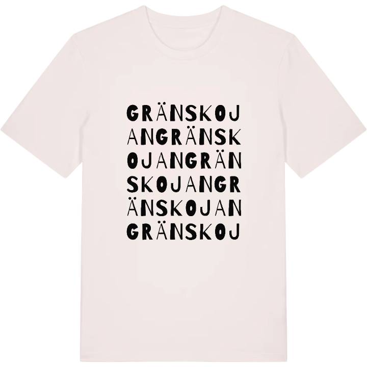Gränskojan ordlek t-shirt – t-shirt från PinShirt