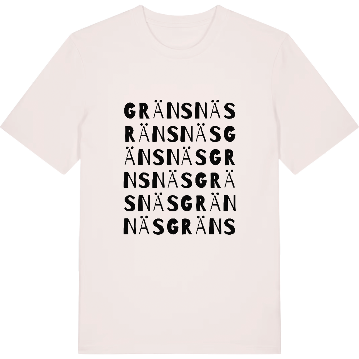 Gränsnäs ordlek t-shirt – t-shirt från PinShirt